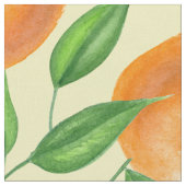 Mandarinen Stoff (Nahaufnahme)