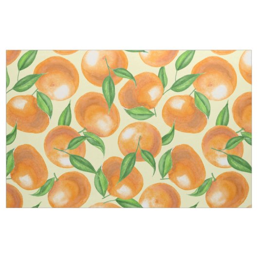 Mandarinen Stoff (Fat Quarter (45,7 x 55,9 cm))