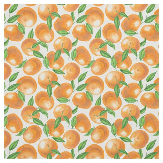 Mandarinen Stoff (Muster)