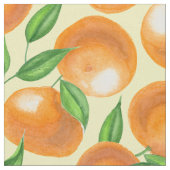 Mandarinen Stoff (Nahaufnahme)