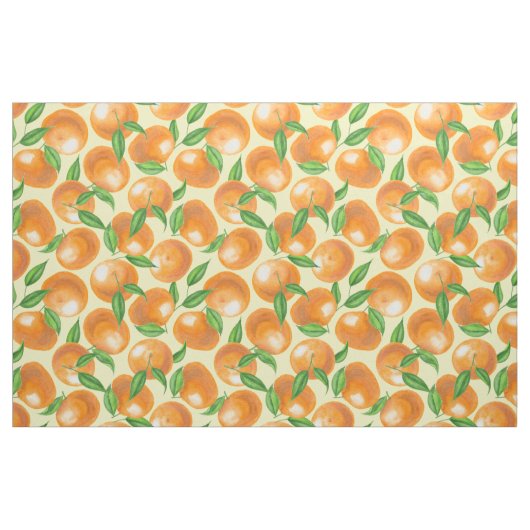 Mandarinen Stoff (Fat Quarter (45,7 x 55,9 cm))
