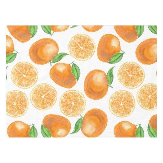Mandarinen Tischdecke (Vorderseite (Horizontal))
