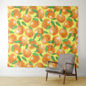 Mandarinen Wandteppich (Beispiel (Horizontal))