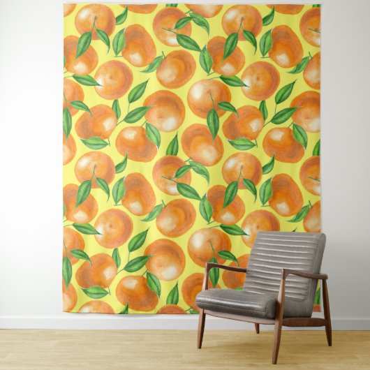 Mandarinen Wandteppich (Beispiel)