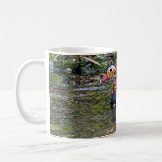 Mandarinenente Kaffeetasse (Links)
