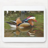 Mandarinenente Mousepad (Vorne)