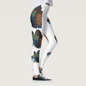 Mandarinenfisch Ausschnitt Leggings (Rechts)