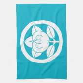 Mandarinenorange Geschirrtuch (Vertikal)