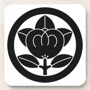 Mandarinenorange Getränkeuntersetzer