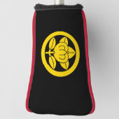 Mandarinenorange Golf Headcover (Rotieren 90)
