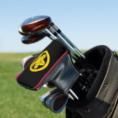 Mandarinenorange Golf Headcover (In Situ)