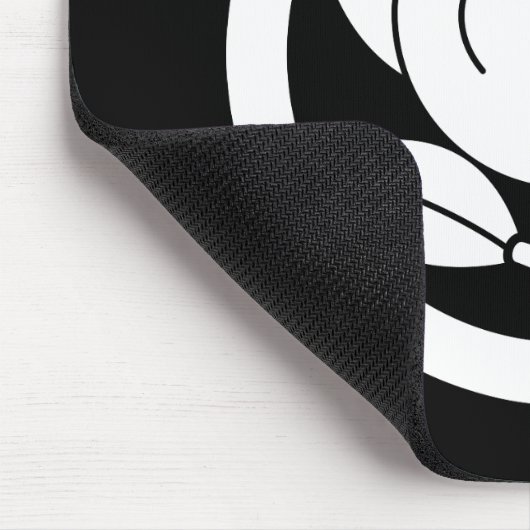 Mandarinenorange Mousepad (Ecke)