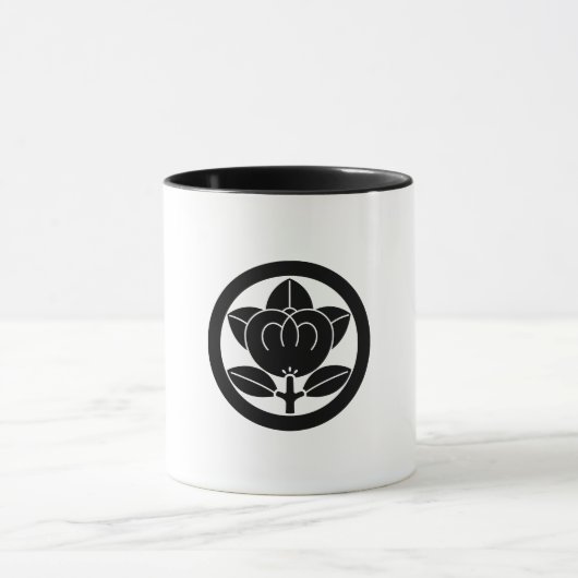 Mandarinenorange Tasse (Zentrum)