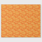 Mandarinenstücke Geschenkpapier (Flach)
