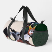 Mandarinente Duffle Bag (Rechte Ecke)