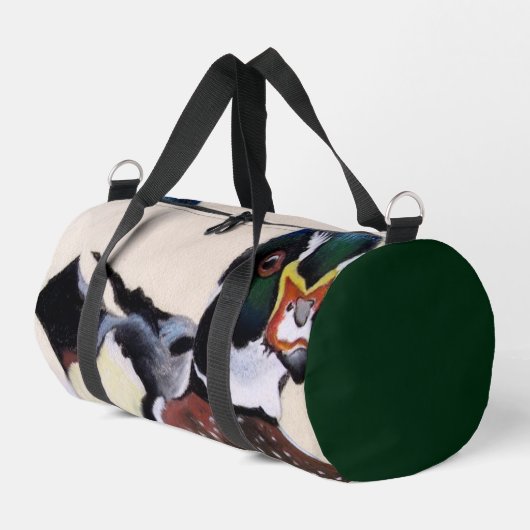 Mandarinente Duffle Bag (Linke Seite)