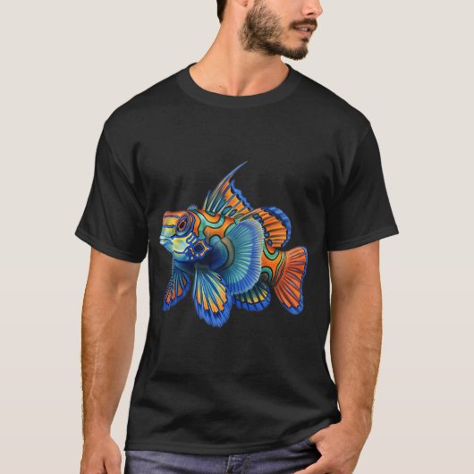 Mandarinfisch T-Shirt (Vorderseite)