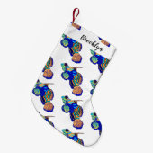 Mandarinfish Cartoon Illustration Kleiner Weihnachtsstrumpf (Vorderansicht (hängend))
