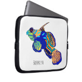 Mandarinfish Cartoon Illustration Laptopschutzhülle (Vorne Rechts)