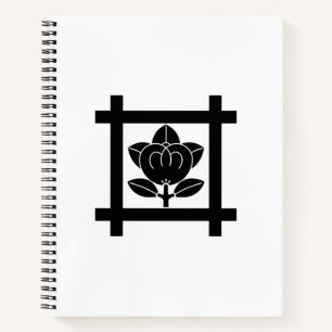 Mandarinorange für die Sekte Nichiren Notizblock