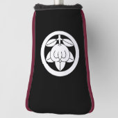 Mandarinorange in einer Kreiselgolfkopfabdeckung Golf Headcover (Rotieren 90)