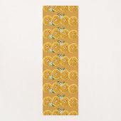 Mandarins Citrus Orange Fruit Yogamatte (Vorderseite)