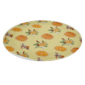 Mandarins Pattern Schneidebrett (Ecke)