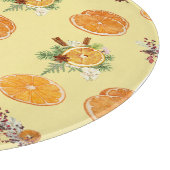 Mandarins Pattern Schneidebrett (Ecke)