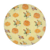 Mandarins Pattern Schneidebrett (Vorderseite)
