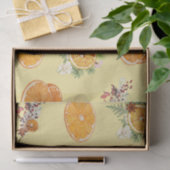 Mandarins Pattern Seidenpapier (Geschenk)