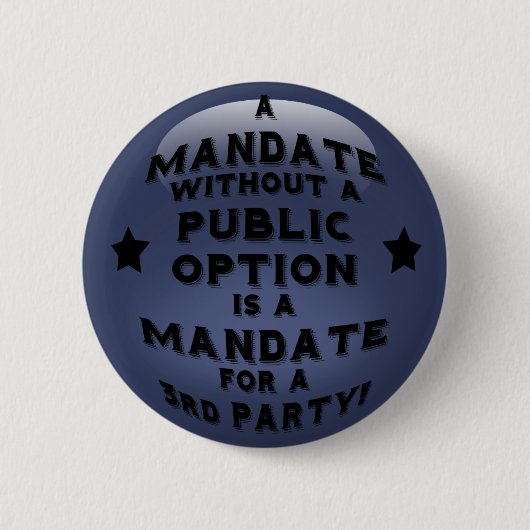 Mandat Button (Vorderseite)