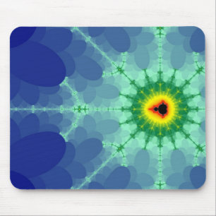 Mandel auf einem Seerosenblatt-Mauspad Mousepad