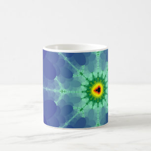 Mandel auf einem Seerosenblatt-Mug Kaffeetasse