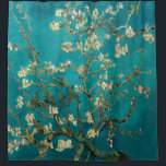 Mandel blüht Vincent van Gogh-Malen Duschvorhang<br><div class="desc">Mandel-Blüten ist von einer Gruppe einiger Malereien, die im Jahre 1888 gemacht werden und 1890 von Vincent van Gogh in Arles und vom Heiligen-Rémy, Südfrankreich der blühenden Mandelbäume. Blühende Bäume waren zu Van Gogh speziell. Sie stellten das Wecken und Hoffnung dar. Er genoss sie ästhetisch und fand Freude in malenden...</div>