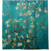 Mandel blüht Vincent van Gogh-Malen Duschvorhang (Vorderseite)