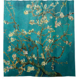 Mandel blüht Vincent van Gogh-Malen Duschvorhang