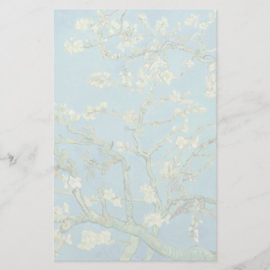 Mandel-Blüte | 1890 Van Gogh | Briefpapier (Vorderseite)