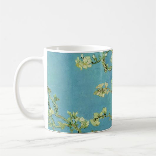 Mandel-Blüte | 1890 Van Gogh | Kaffeetasse (Links)