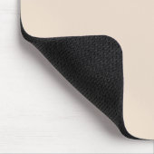 Mandel (einfarbig) mousepad (Ecke)