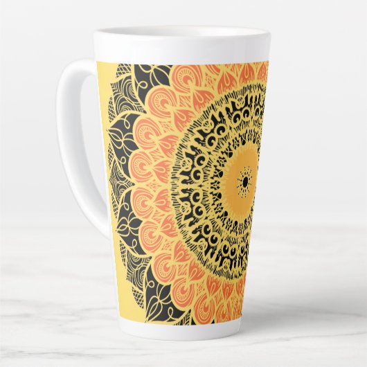 Mandela Art Milchtasse (Linke Ecke)