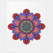 Mandela blanket fleecedecke (Vorderseite)