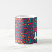 Mandela, BOHO, Hippy Groovy Coffee Tasse, Cup Kaffeetasse (Mittel)