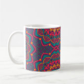 Mandela, BOHO, Hippy Groovy Coffee Tasse, Cup Kaffeetasse (Links)