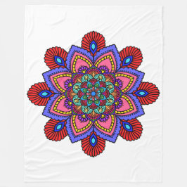 Mandela-Decke Fleecedecke