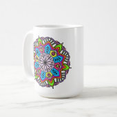 Mandela Designs Kaffeetasse (Vorderseite Links)