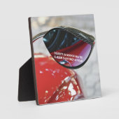 Mandela Effect-Objekte im Spiegel können naher sei Fotoplatte (Vorderseite)