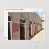 Mandela Gefängniszellen Postkarte (Vorne/Hinten)