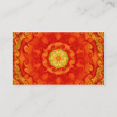 Mandela-Geschäfts-Karten des Zen-Buddhisten Visitenkarte (Rückseite)