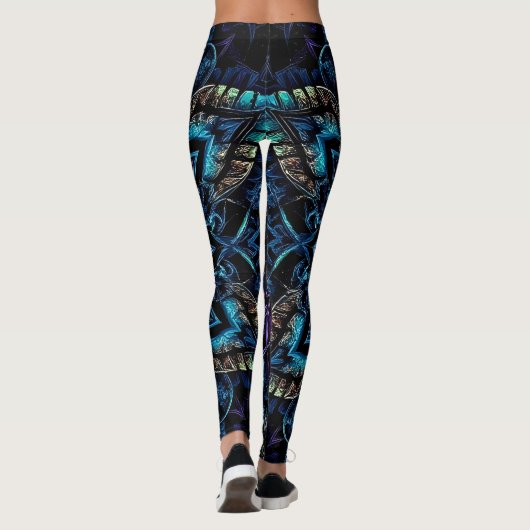 Mandela Star Leggings (Rückseite)