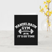 Mandelbaum Gym It's Go Time - Black Karte (Gelbe Blume)